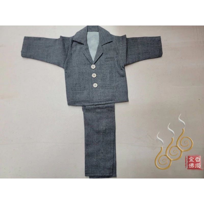 布紮男西裝／台灣製純棉質／往生用品／清明／辦事 祭祖用