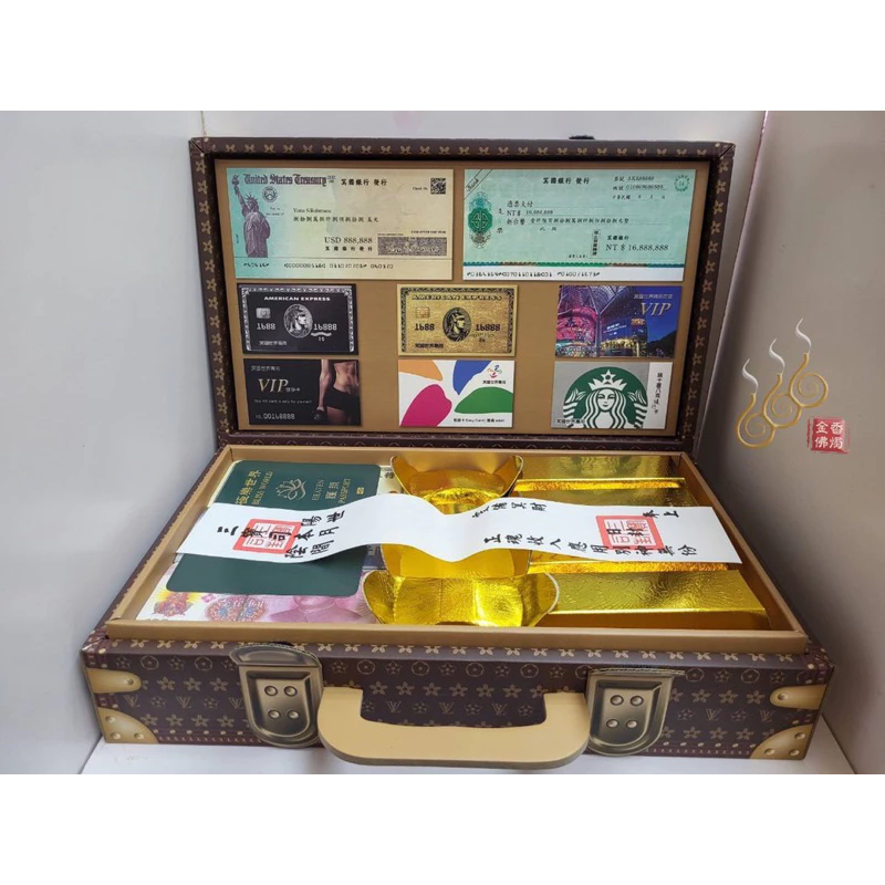 LV冥用皮箱／紙紮／往生環遊世界用品