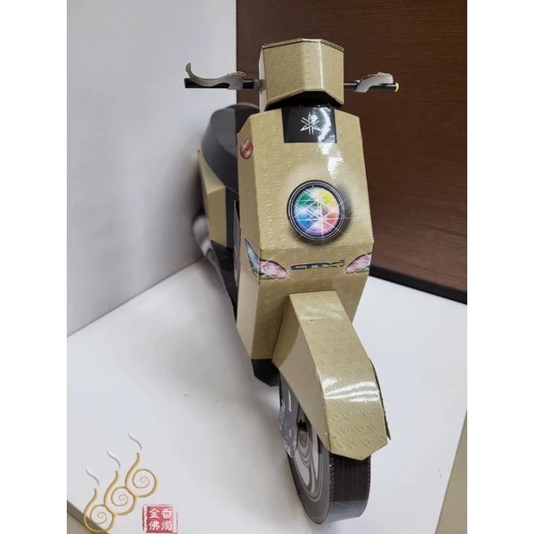 紙紮機車／紙紮摩托車／往生用品／祭祖拜塔適用