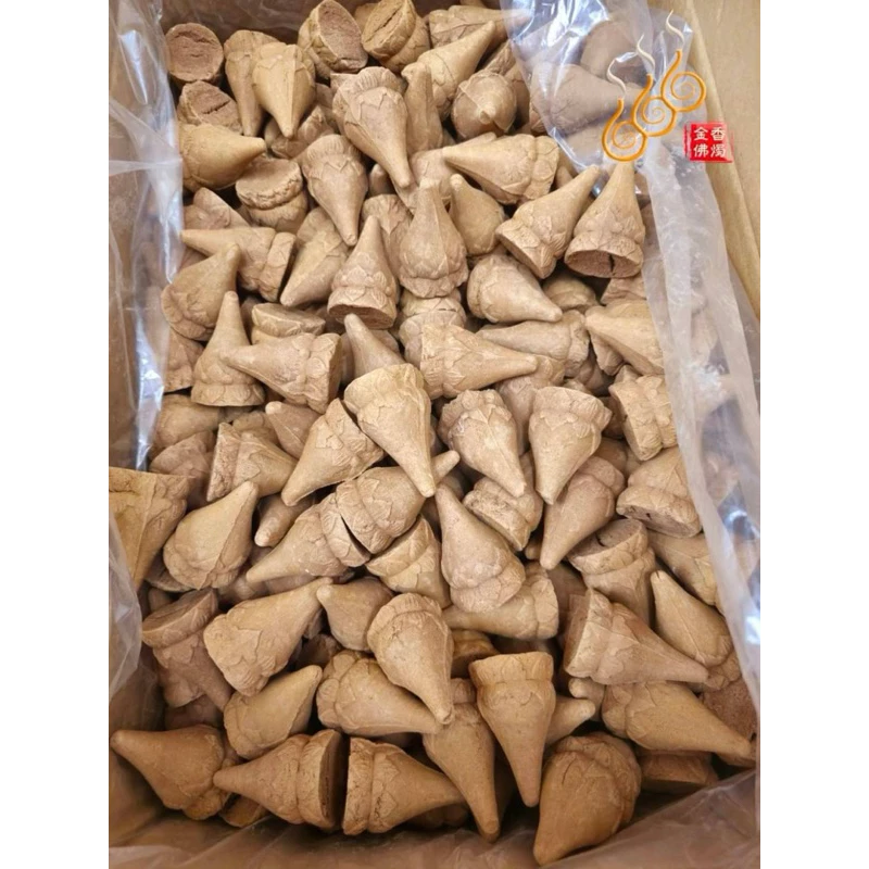 蓮花大香塔／淨香塔粒／1台斤／中藥檀香／煙貢／敬神