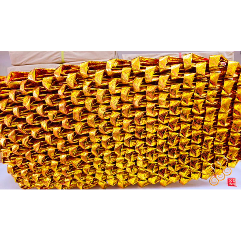 2尺2燙金補財庫龍船／大船進財／敬神祝壽／財帛船