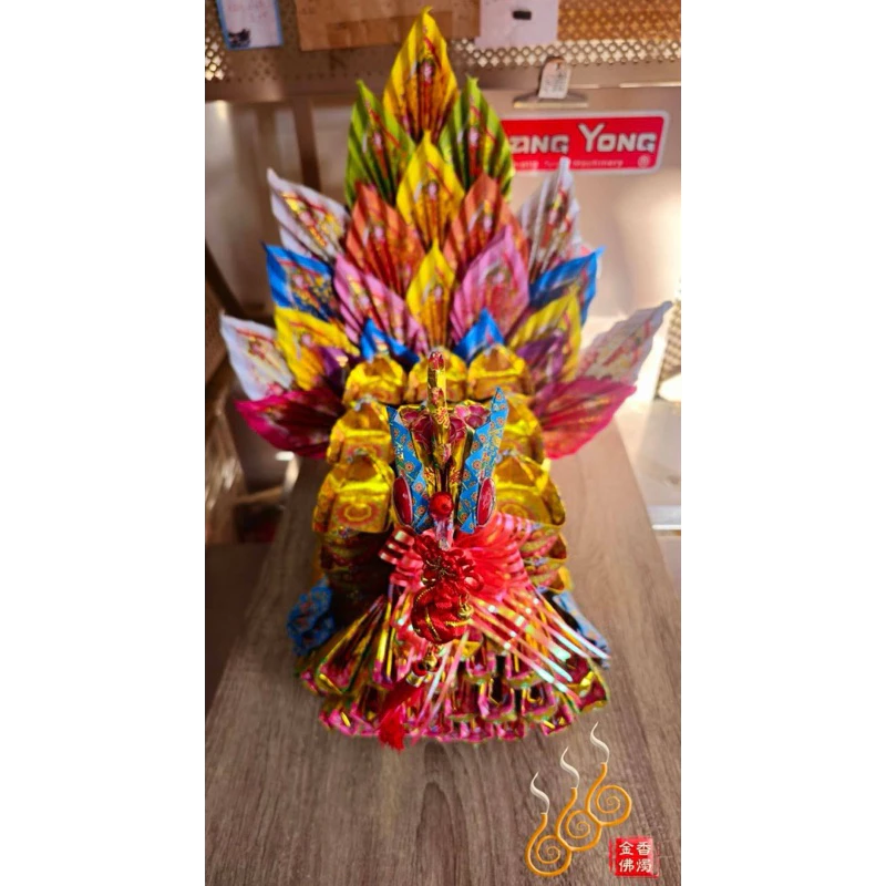 燙金鳳船／敬神 ／法會 ／祝壽／答謝／龍鳳進財