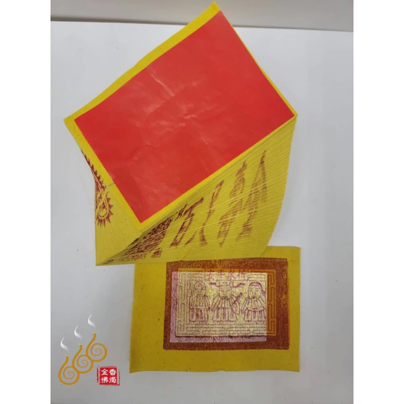 12刈手工錫箔百足壽金／唐品貞觀／包箱區／1箱40支／唐品壽金／敬神