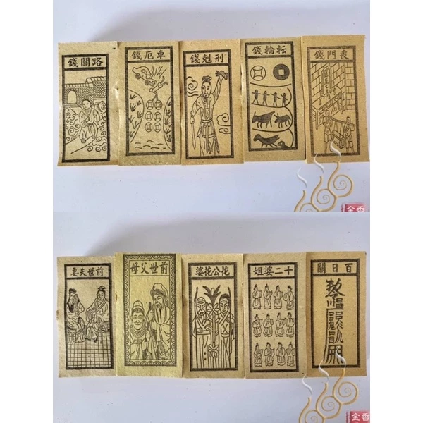 祭改小方紙／外方紙／辦事祭改用《包箱區》