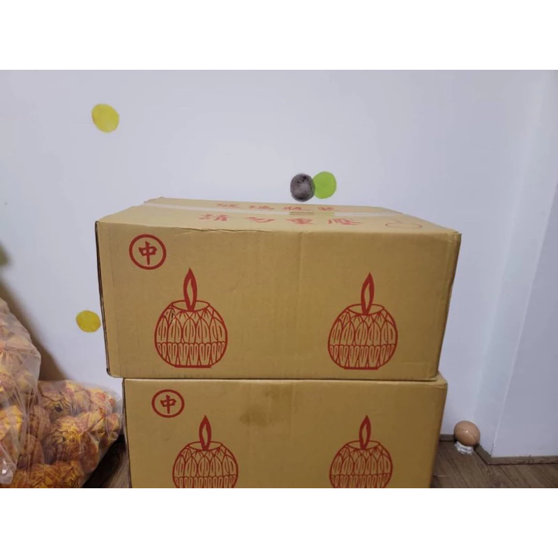 勝光3號蓮花酥油蠟燭／一箱12對／免運費／約4天／敬神祝壽／點光明