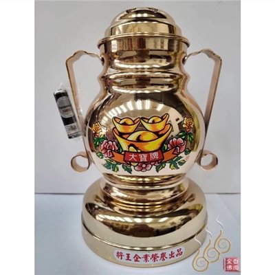 大寶牌CW-200A桌上型噴射點香器／防風噴射／金色銅色