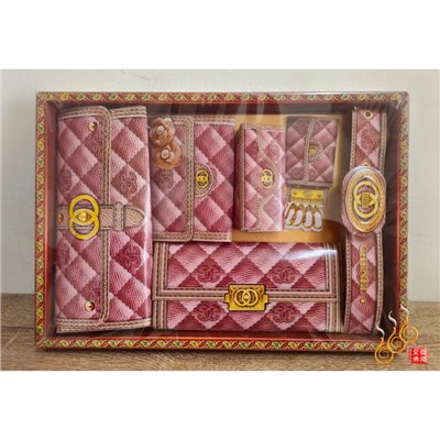 紙紮女皮夾套組／往生用品／清明重陽／祭祖