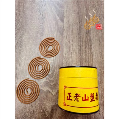 正老山盤香／買五送一／1盒48片／4小時／台灣製／靜坐／安神／淨心