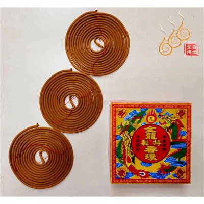 正金龍香環／24小時／1盒10片／本色／木質原味