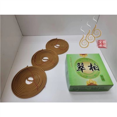 翠柏梢楠香環／24小時／買四送一／台灣製／本色／清香梢楠束材味