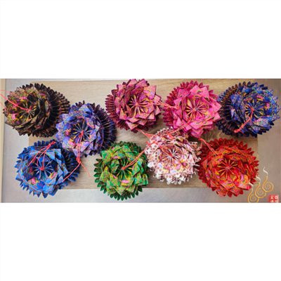 AA九品中大悲咒蓮花／18*17公分／開花瓣／敬神祭祖／七月普渡／法會