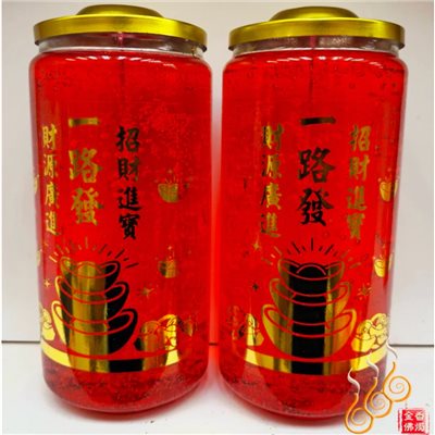 一路發招財大燈／招財果凍燈／求財補運／點燃約15天