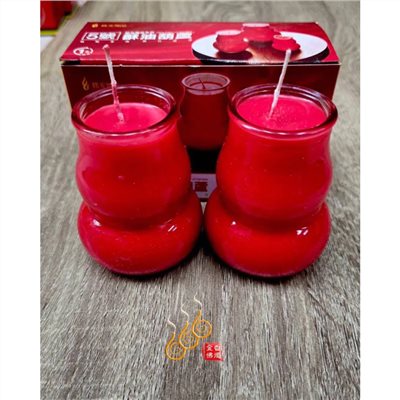 5號葫蘆酥油燭／1箱48對免運費／包箱區／敬神祝壽／點光明／祈福法會