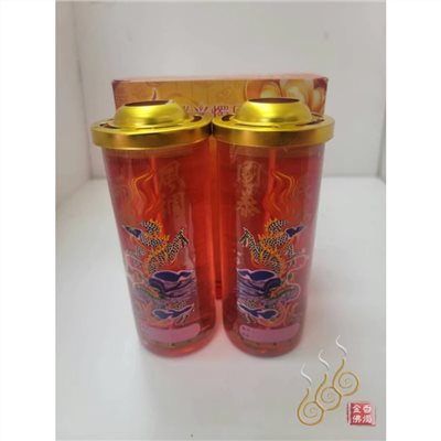 勝光1斤玻璃果凍小斗燭／1箱24盒免運費／1斤4天／光明燈／祈求平安