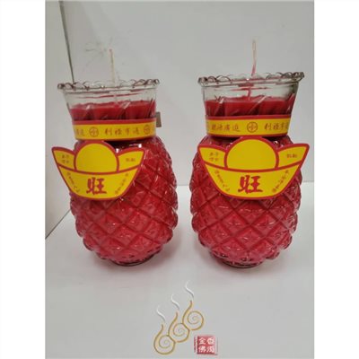 1號2號3號鳳梨酥油蠟燭／敬神祝壽／點光明／生意事業旺旺來