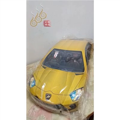 紙紮藍寶堅尼跑車／往生用品／祭祀祖先／清明節