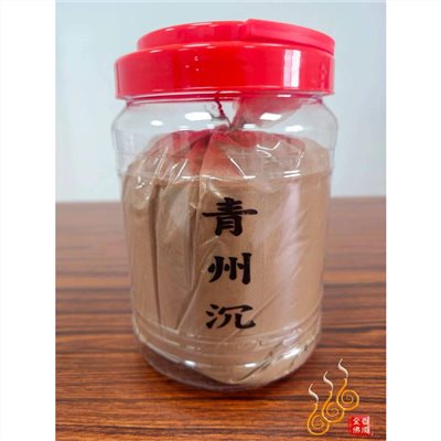 青州沉粉／罐裝淨香粉／1台斤／敬神拜拜／敬獻答謝