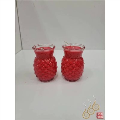 5號鳳梨酥油蠟燭／1箱48對免運費／包箱區／敬神祝壽／點光明／生意事業旺旺來